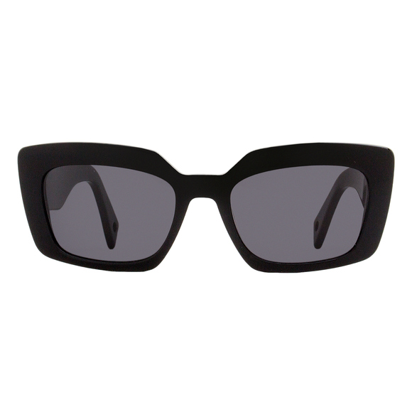Lanvin Rectangular Sunglasses LNV615S 001 Black 55mm - Picture 2 of 3